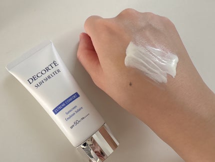 サンシェルター マルチ プロテクション コンフォート/DECORTÉ/日焼け止めミルクを使ったクチコミ(2枚目)