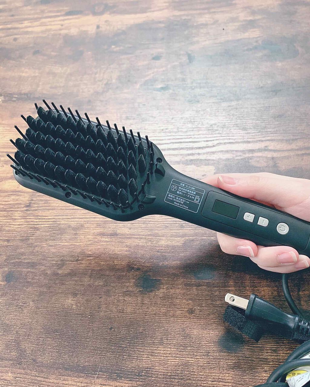 SALONIA ストレートヒートブラシ/SALONIA/ヒートブラシを使ったクチコミ（2枚目）
