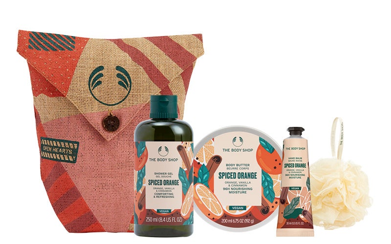 THE BODY SHOP 「Spiced Orange」ホリデー ボディケアバッグ スパイスドORG