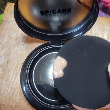 V3 エキサイティングファンデーション/SPICARE/クッションファンデーションを使ったクチコミ(5枚目)