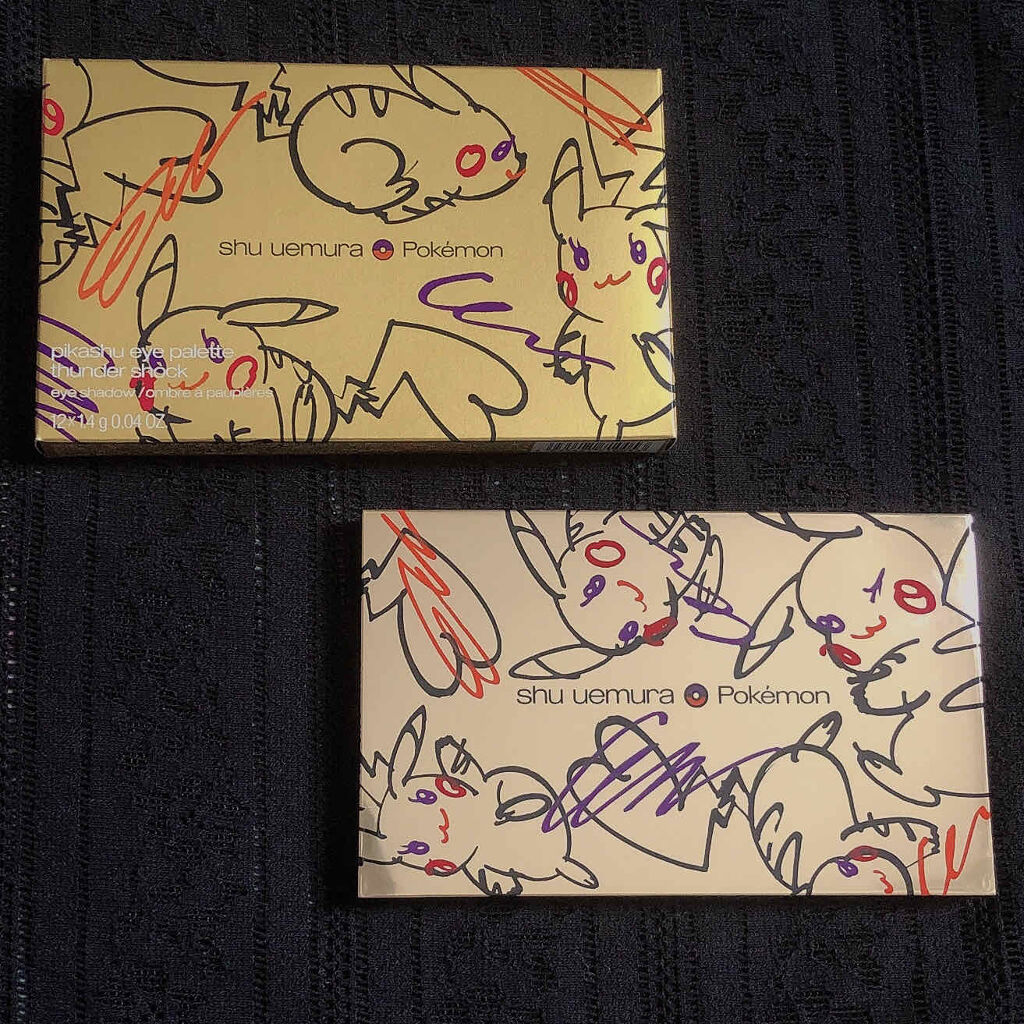 ピカシュウ アイ パレット‐サンダーショック/shu uemura/アイシャドウパレットを使ったクチコミ（1枚目）
