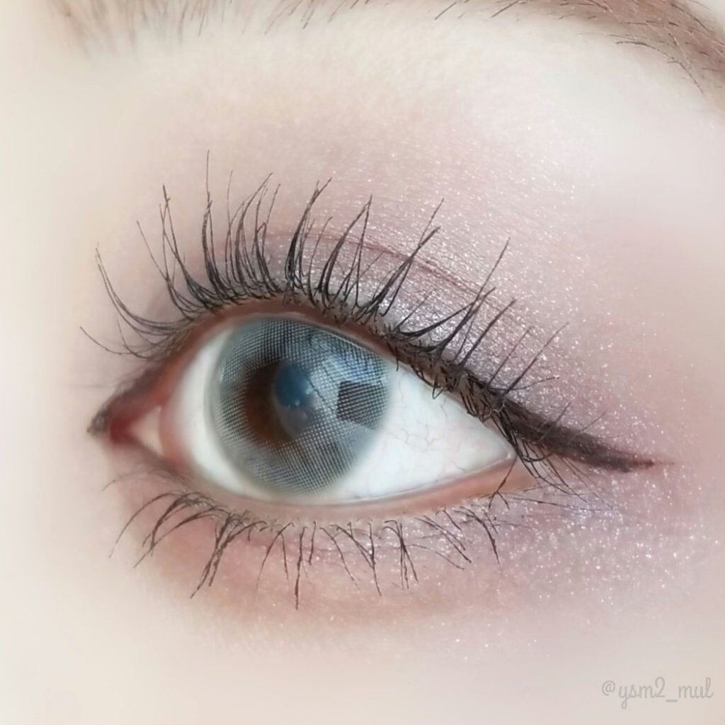 アメリグレー (Amelie Gray)/OLOLA/カラーコンタクトレンズを使ったクチコミ（2枚目）