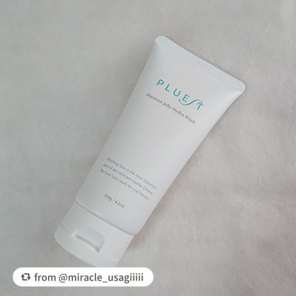 マンナンジェリーハイドロウォッシュ/PLUEST/洗顔料を使ったクチコミ(3枚目)