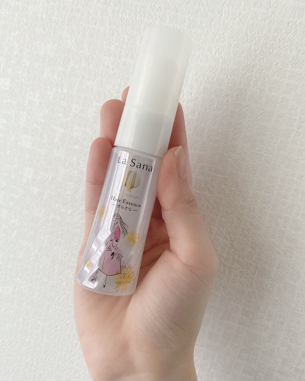 海藻 ヘア エッセンス さらさら/ラサーナ/ヘアオイルを使ったクチコミ（1枚目）