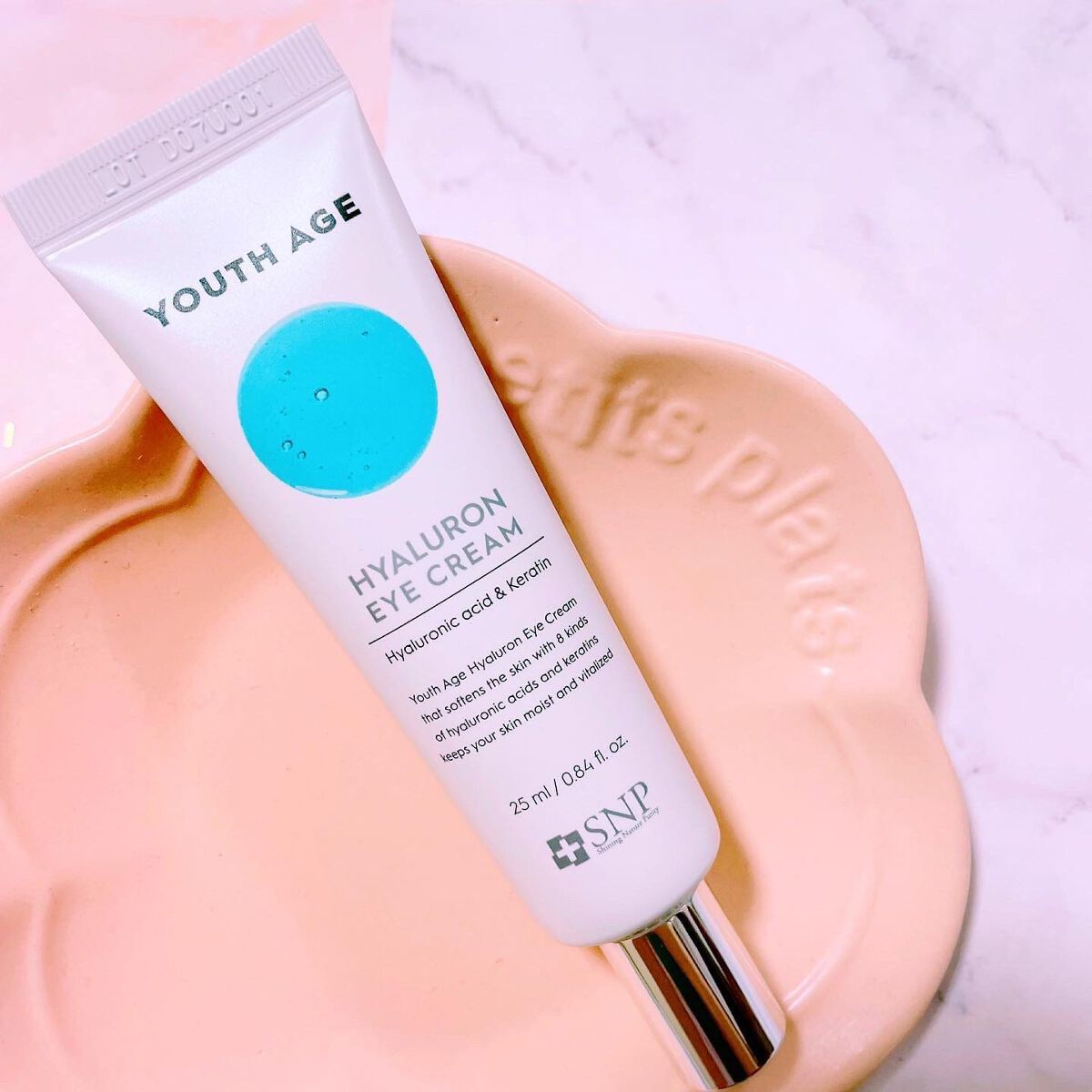 ユースエイジヒアルロン酸アイクリーム/SNP/アイケア・アイクリームを使ったクチコミ（1枚目）