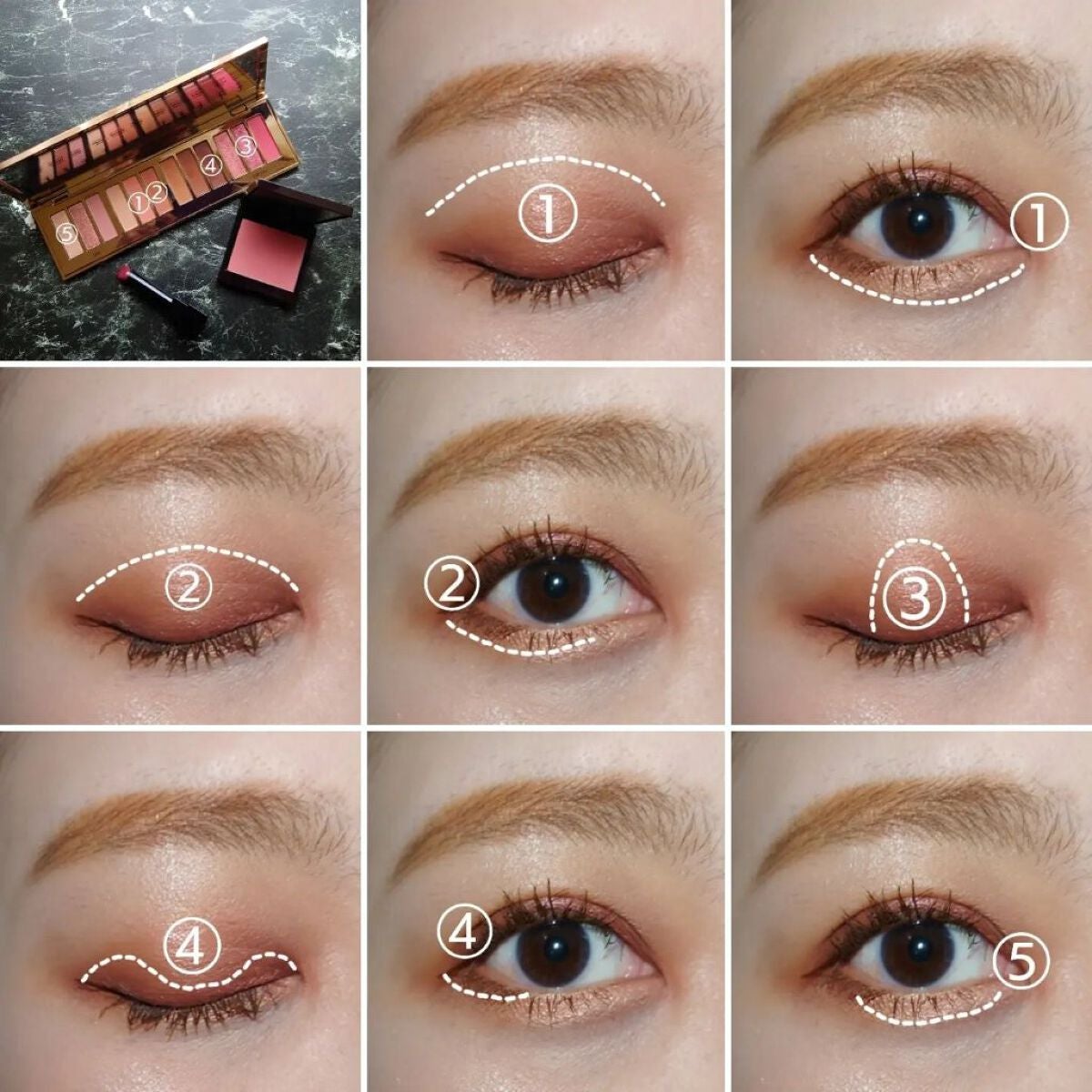 ピロートーク インスタント アイ パレット/Charlotte Tilbury/アイシャドウパレットを使ったクチコミ(4枚目)