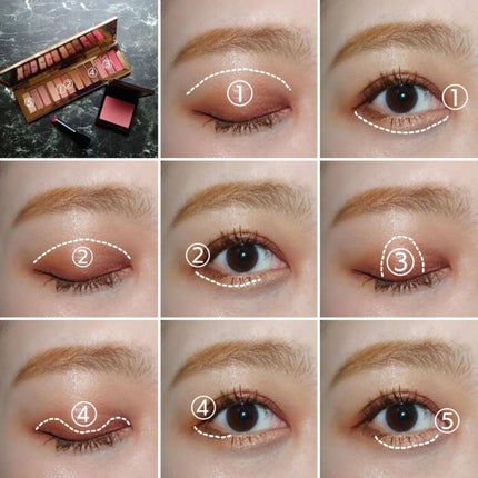 ピロートーク インスタント アイ パレット/Charlotte Tilbury/アイシャドウパレットを使ったクチコミ(4枚目)