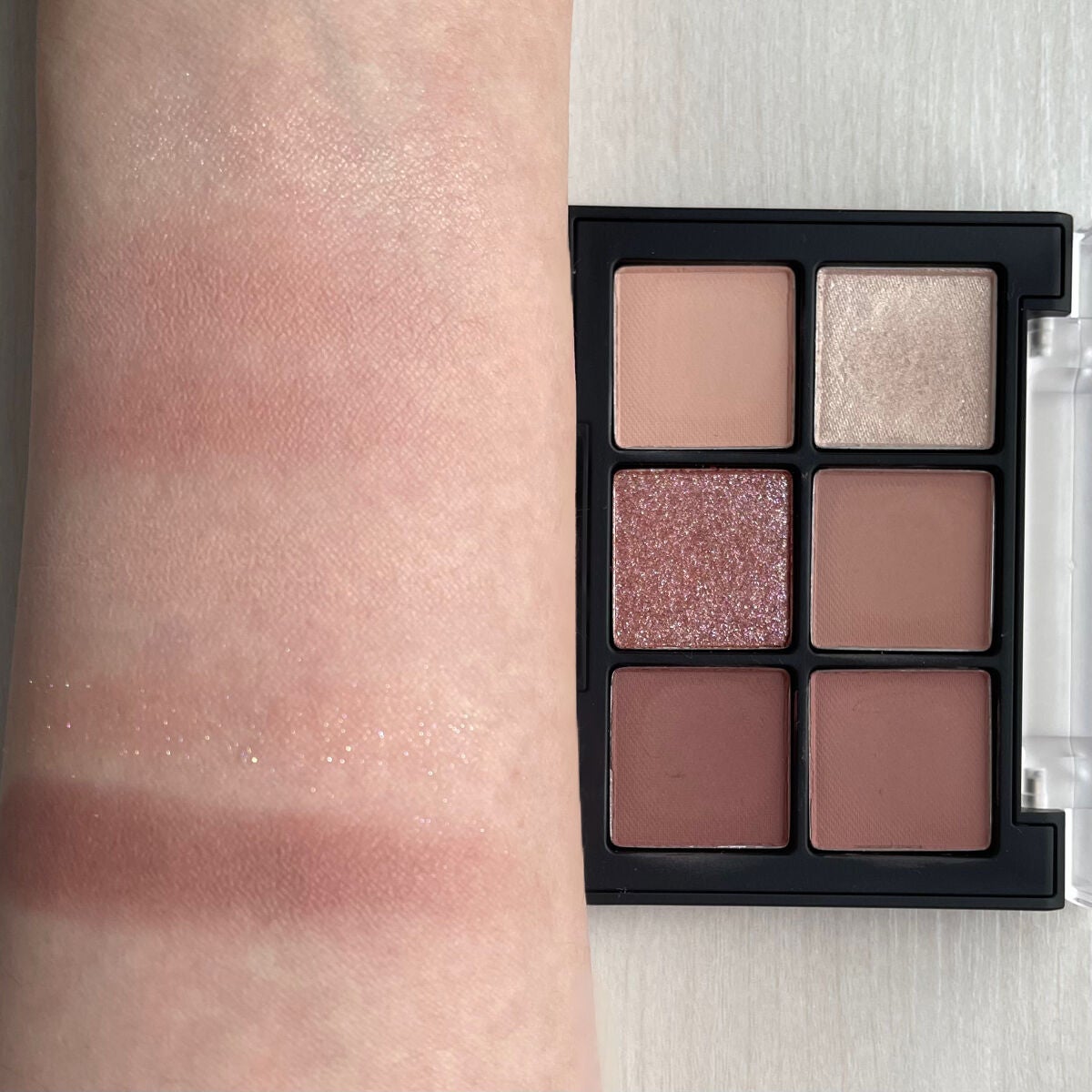 ブラーフィニシュシャドウパレット/Dinto/アイシャドウパレットを使ったクチコミ(5枚目)