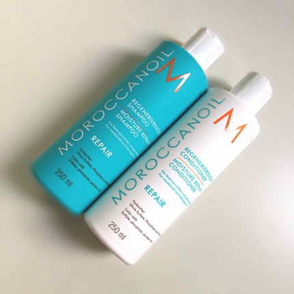 モロッカンオイル モイスチャー リペラシオン コンディショナーのクチコミ「🥀モロッカンオイル モイスチャー リペラシオン シャンプー&コンディショナー🥀
各250 m.....」(1枚目)