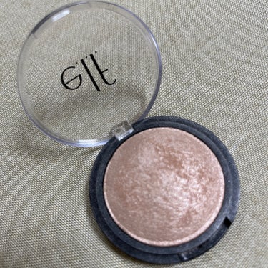 ベイクドハイライター/e.l.f. Cosmetics/パウダーハイライトを使ったクチコミ（1枚目）