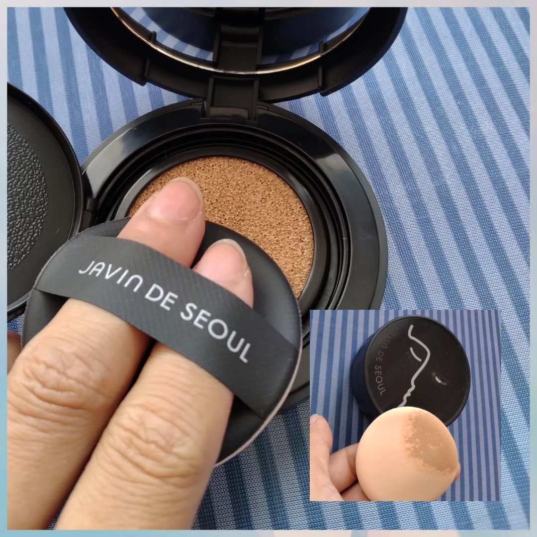 ジャビンドゥソウル ウインクファンデーションパクト 22 COVER SAND(カバーサンド)/Javin De Seoul/クッションファンデーションを使ったクチコミ（3枚目）