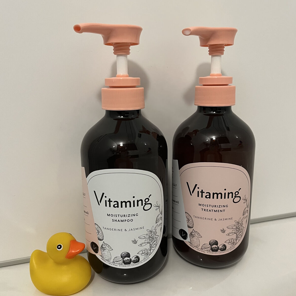 モイストシャンプー/トリートメント(タンジェリン＆ジャスミンの香り)/Vitaming/市販シャンプーを使ったクチコミ（1枚目）