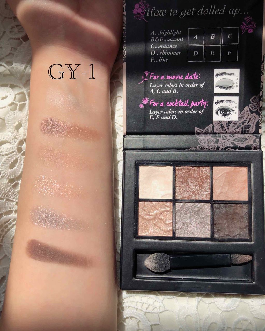 リシェ ヴェルヴェット シマー アイズ/Visée/アイシャドウパレットを使ったクチコミ（2枚目）