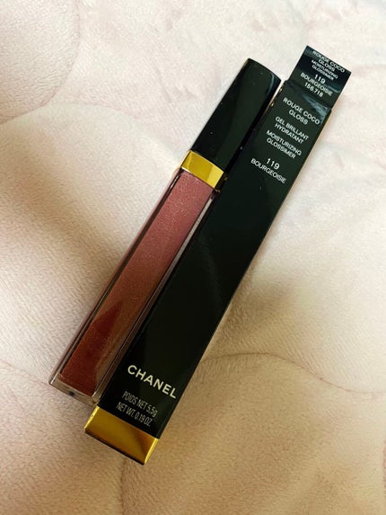 ルージュ ココ グロス 119 ブルジュワジー/CHANEL/リップグロスを使ったクチコミ(2枚目)