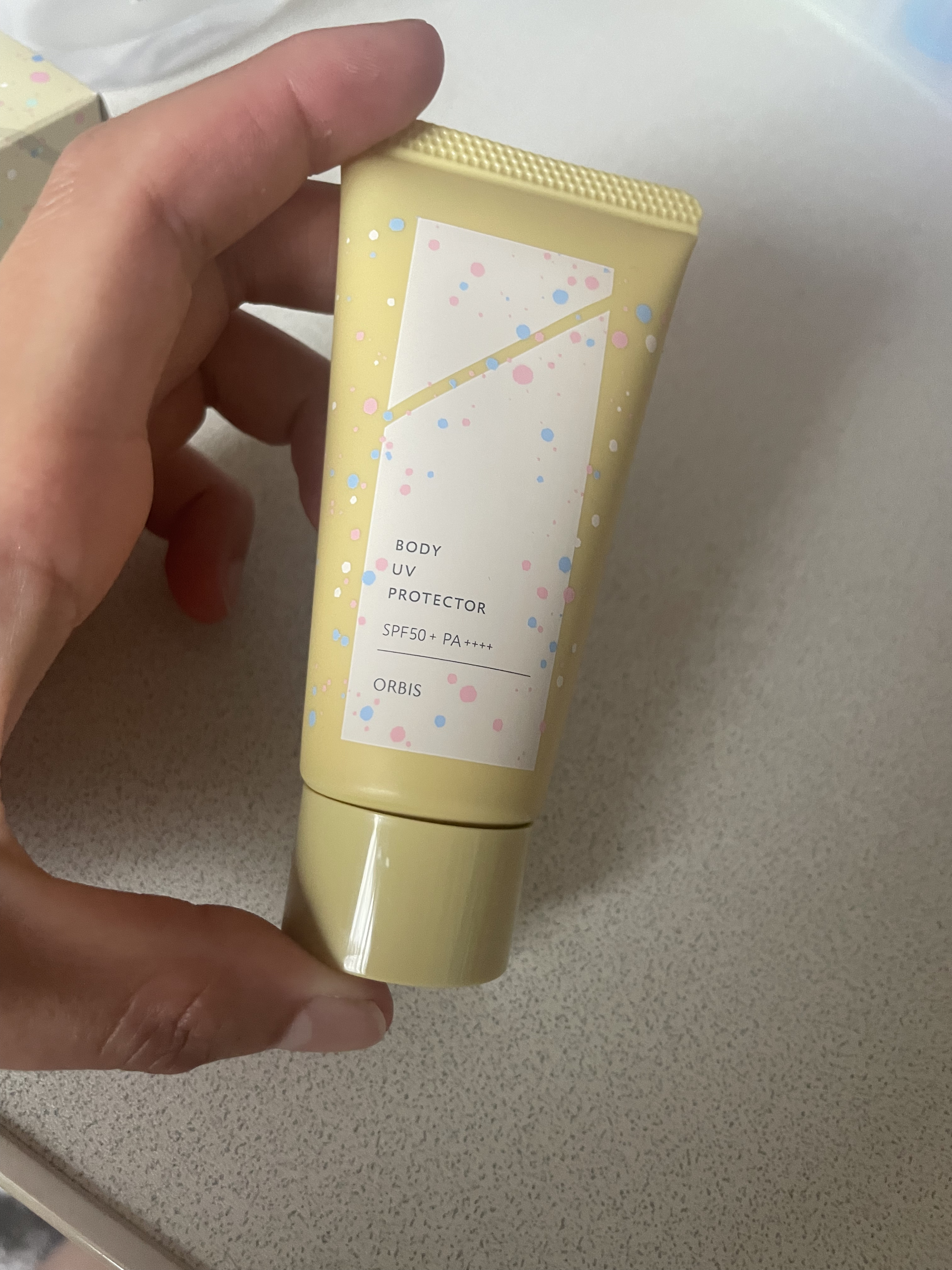 ボディ UV プロテクター/オルビス/日焼け止めジェルを使ったクチコミ（2枚目）