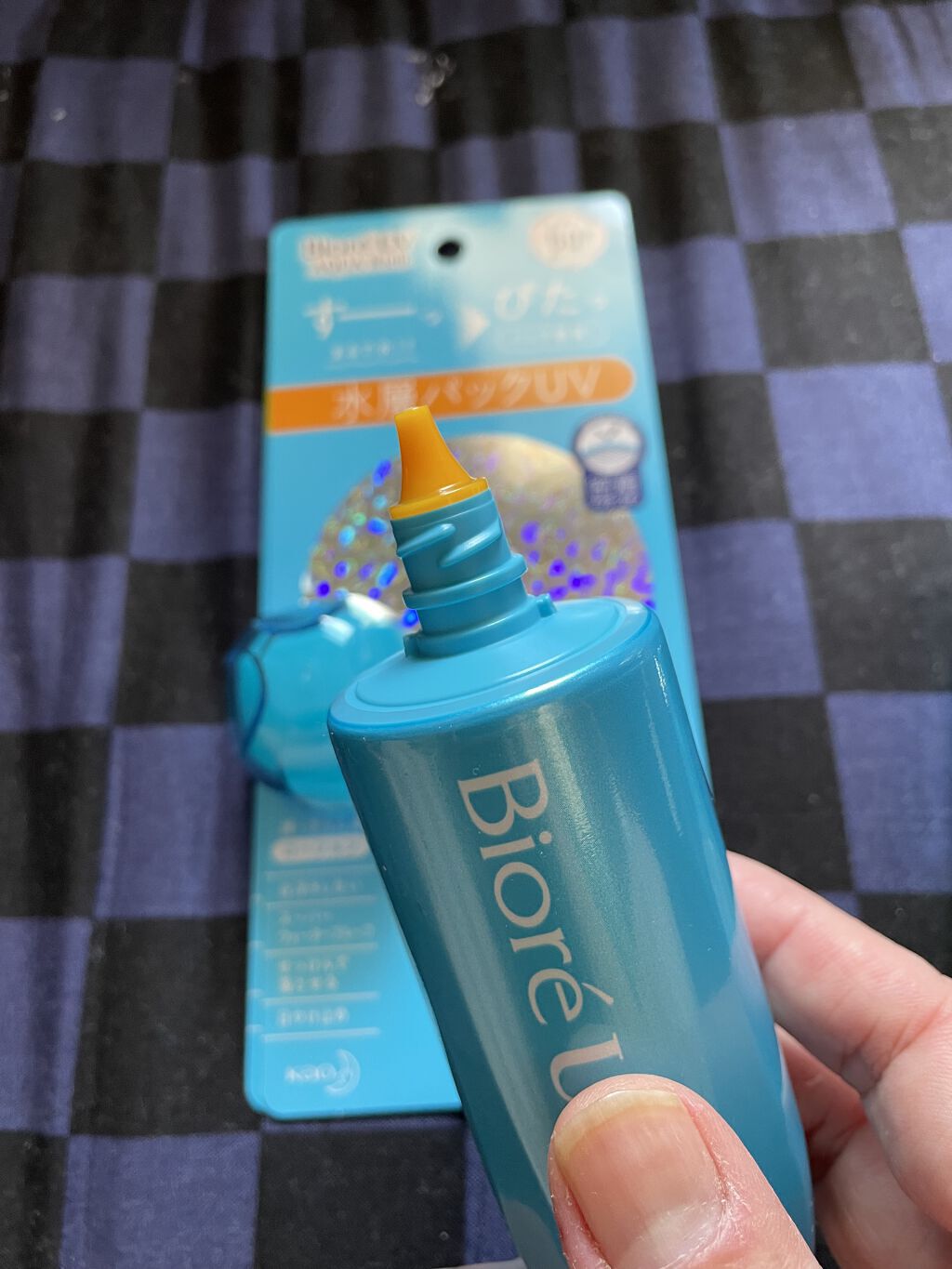 ビオレUV アクアリッチ アクアプロテクトローション(水層パック)/ビオレ/日焼け止めローションを使ったクチコミ（3枚目）