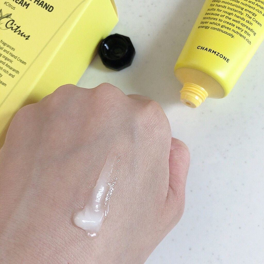 えびとうに🌷 on LIPS 「💛handcream💛.✔︎チャームゾーンネイル&ハンドクリー..」(2枚目)