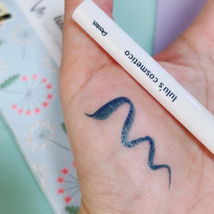 リキッドアイライナー/ルルズコスメティコ/リキッドアイライナーを使ったクチコミ(4枚目)