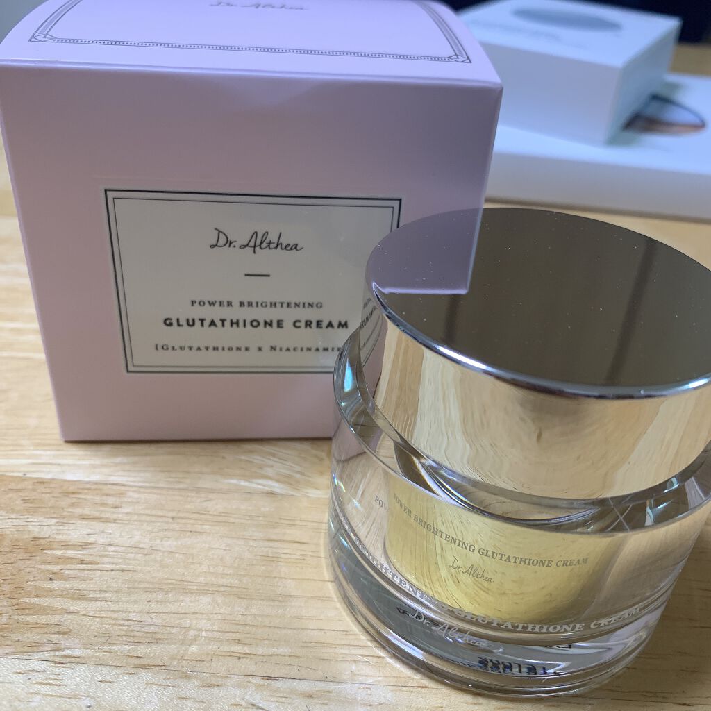 パワーブライトニング グルタチオンクリーム/Dr.Althea/フェイスクリームを使ったクチコミ（3枚目）