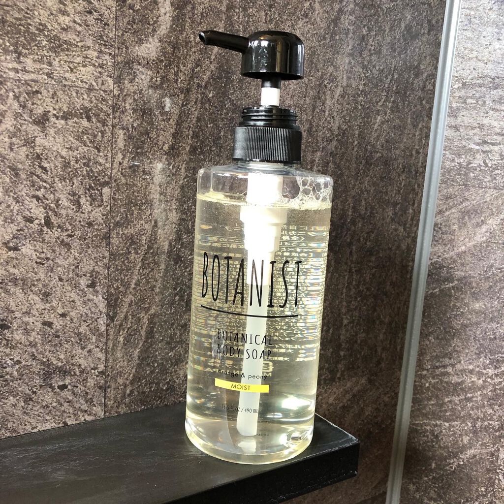 ボタニカルボディソープ モイスト(オレンジ&ピオニー)/BOTANIST/ボディソープを使ったクチコミ(4枚目)