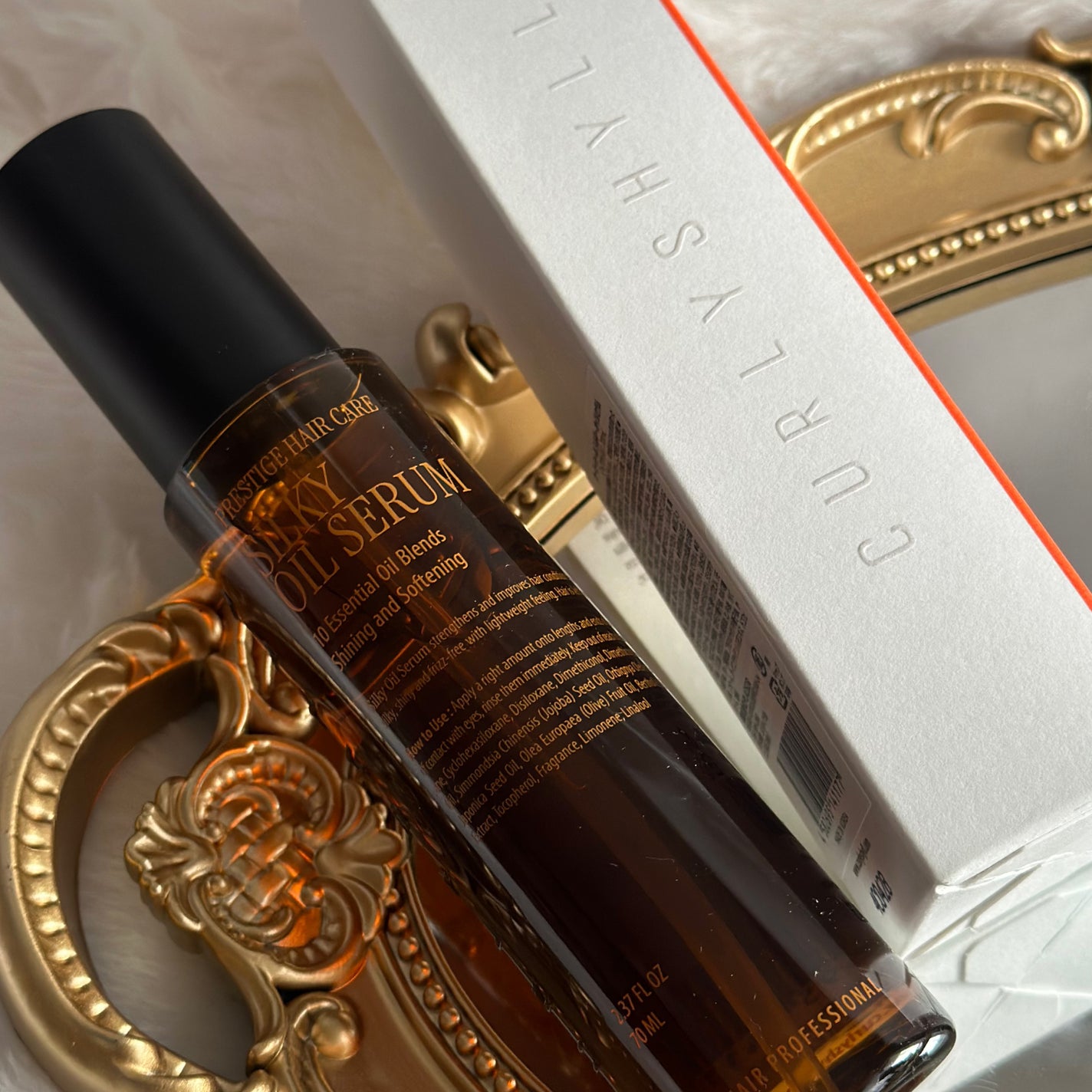 SILKY OIL SERUM/CULRY SHYLL/ヘアオイルを使ったクチコミ(2枚目)
