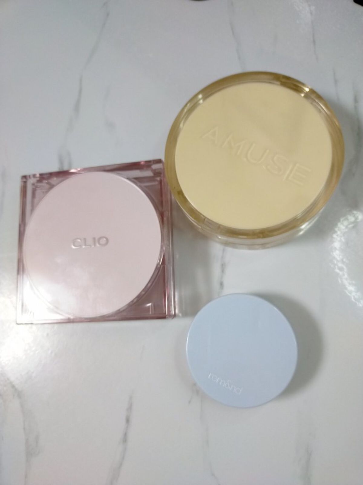 ベアウォータークッション/rom&nd/クッションファンデーションを使ったクチコミ（2枚目）