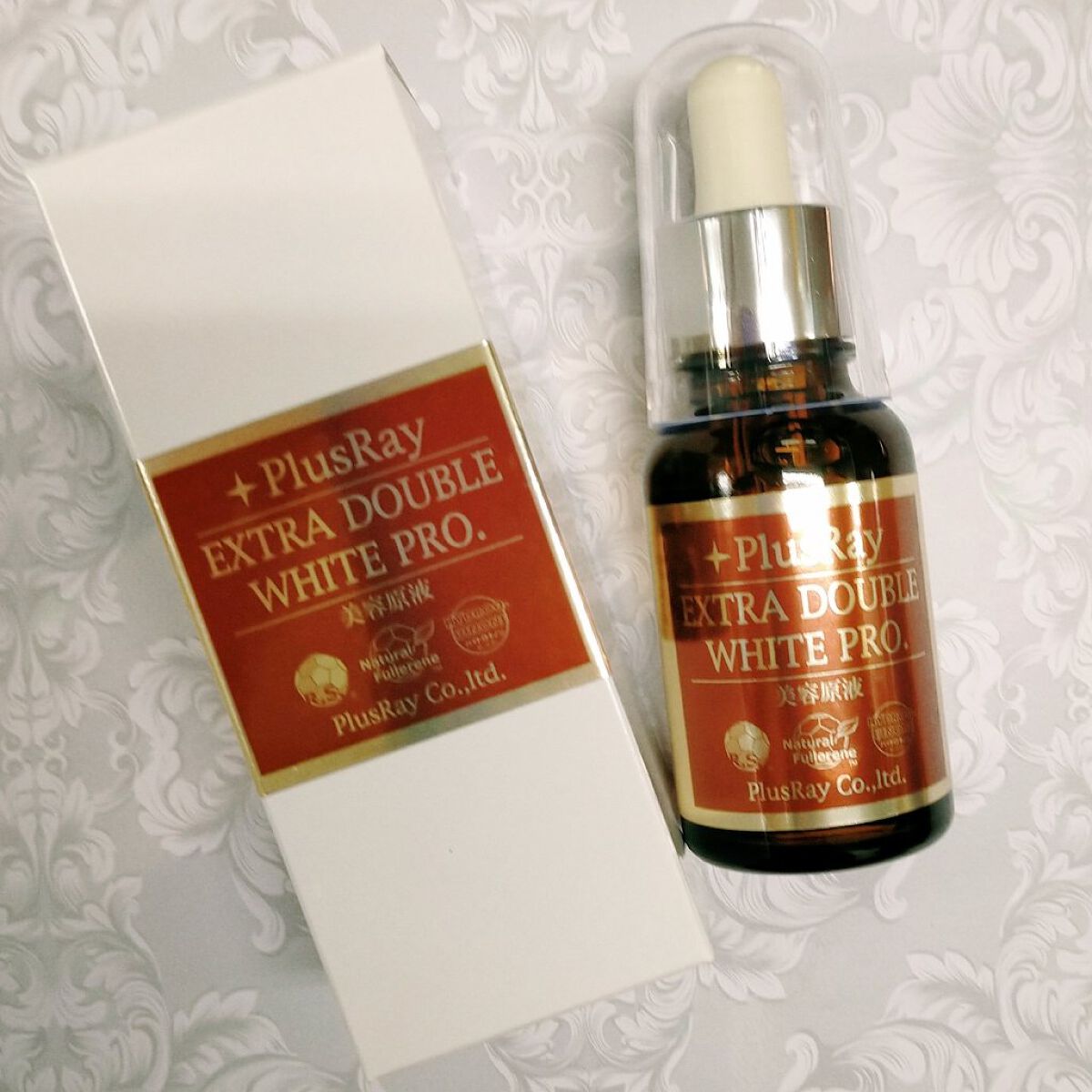 エクストラ ダブルホワイト美容原液 プロフェッショナル/PlusRay/美容液を使ったクチコミ（2枚目）