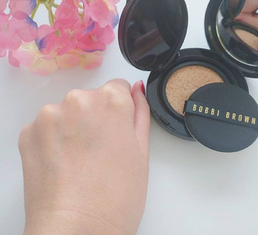 インテンシブ スキン セラム クッション ファンデーション 03 ライト/BOBBI BROWN/クッションファンデーションを使ったクチコミ（3枚目）