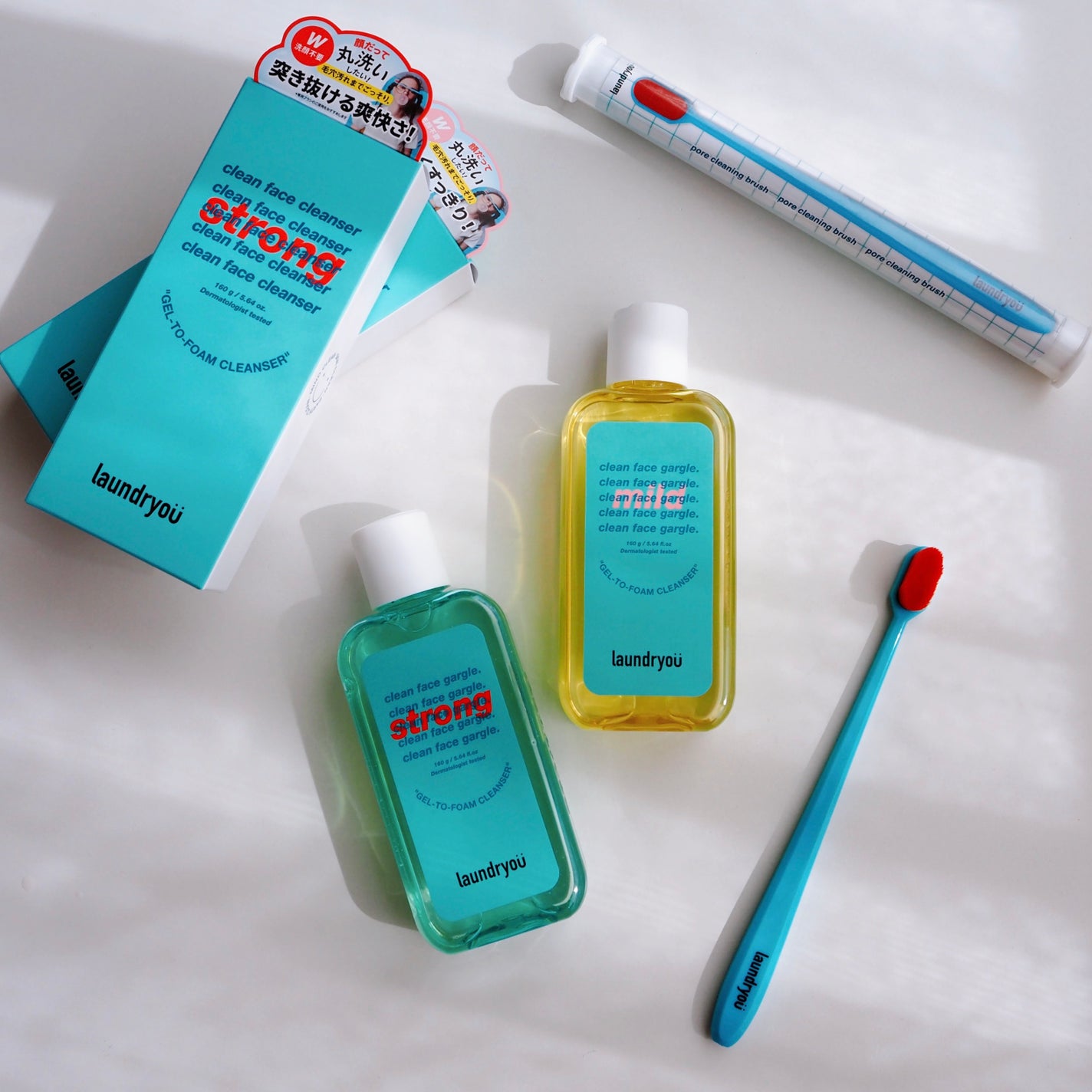 clean face gargle gel foam cleanser/laundryou/その他洗顔料を使ったクチコミ(1枚目)