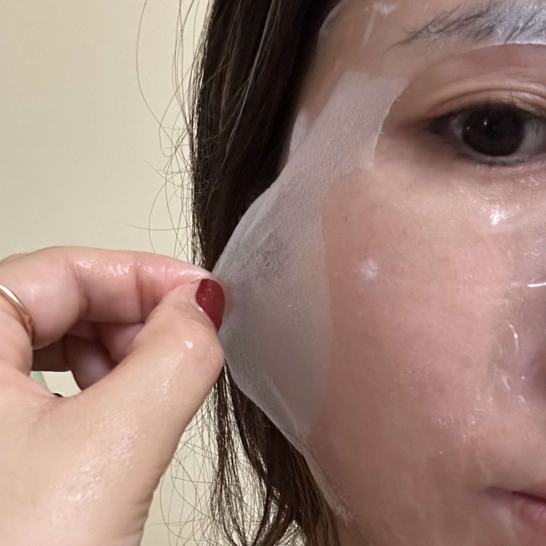 スーパーアクアゲルオアシスアンプルマスク/S.NATURE/シートマスク・パックを使ったクチコミ（3枚目）