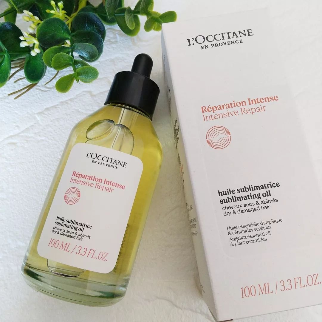 インテンシヴリペア ヘアオイル/L'OCCITANE/ヘアオイルを使ったクチコミ（2枚目）