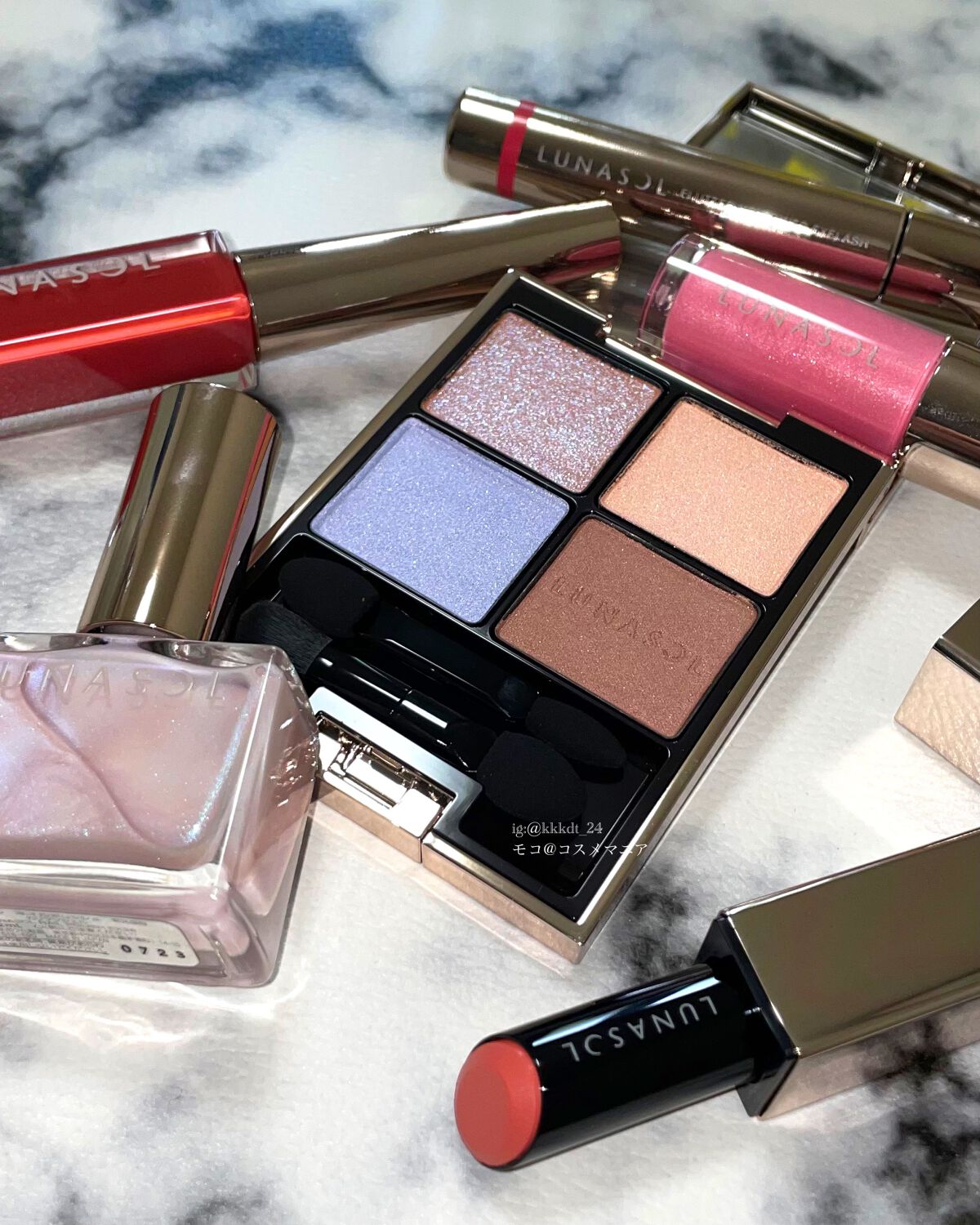 アイカラーレーション/LUNASOL/アイシャドウパレットを使ったクチコミ(2枚目)