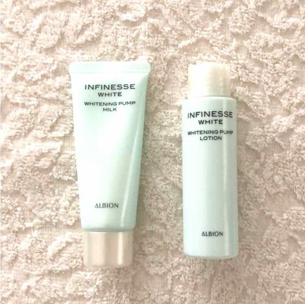 アンフィネスホワイト ホワイトニング パンプ ミルク/ALBION/乳液を使ったクチコミ(1枚目)
