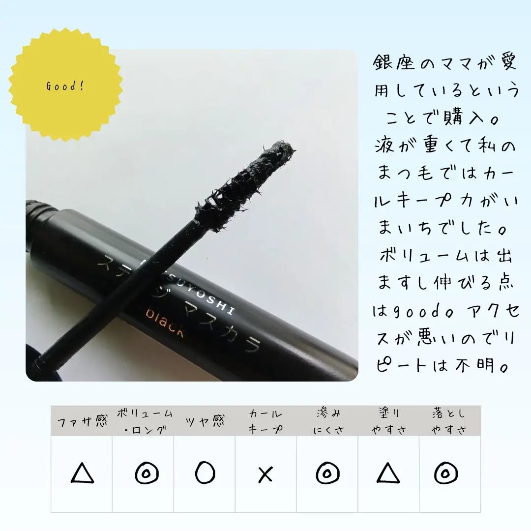 ステージマスカラ/三善/マスカラを使ったクチコミ（2枚目）