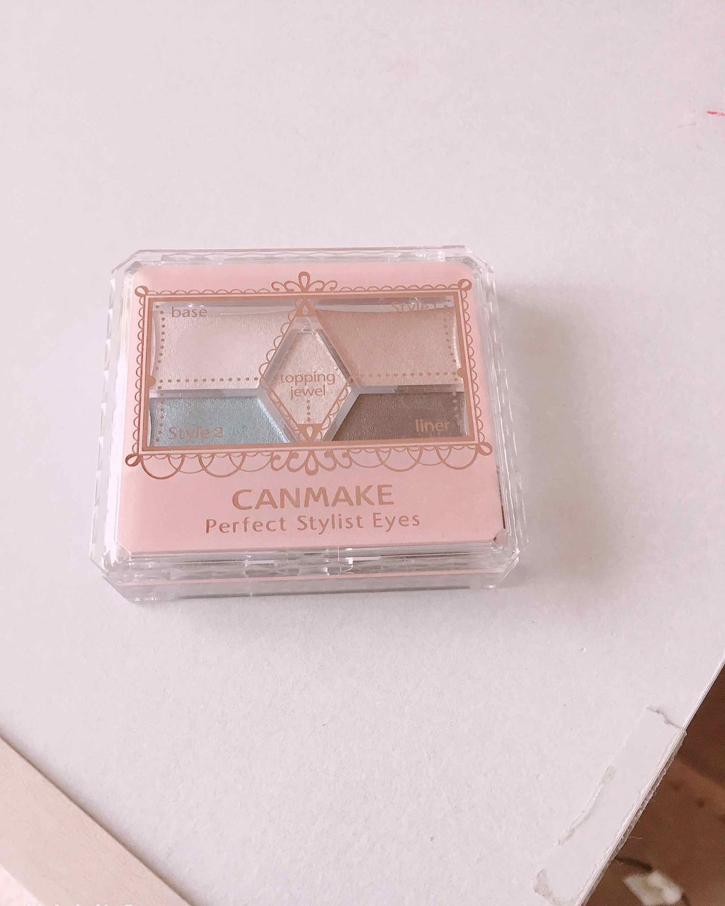 トランスペアレントフィニッシュパウダー/キャンメイク/プレストパウダーを使ったクチコミ（1枚目）