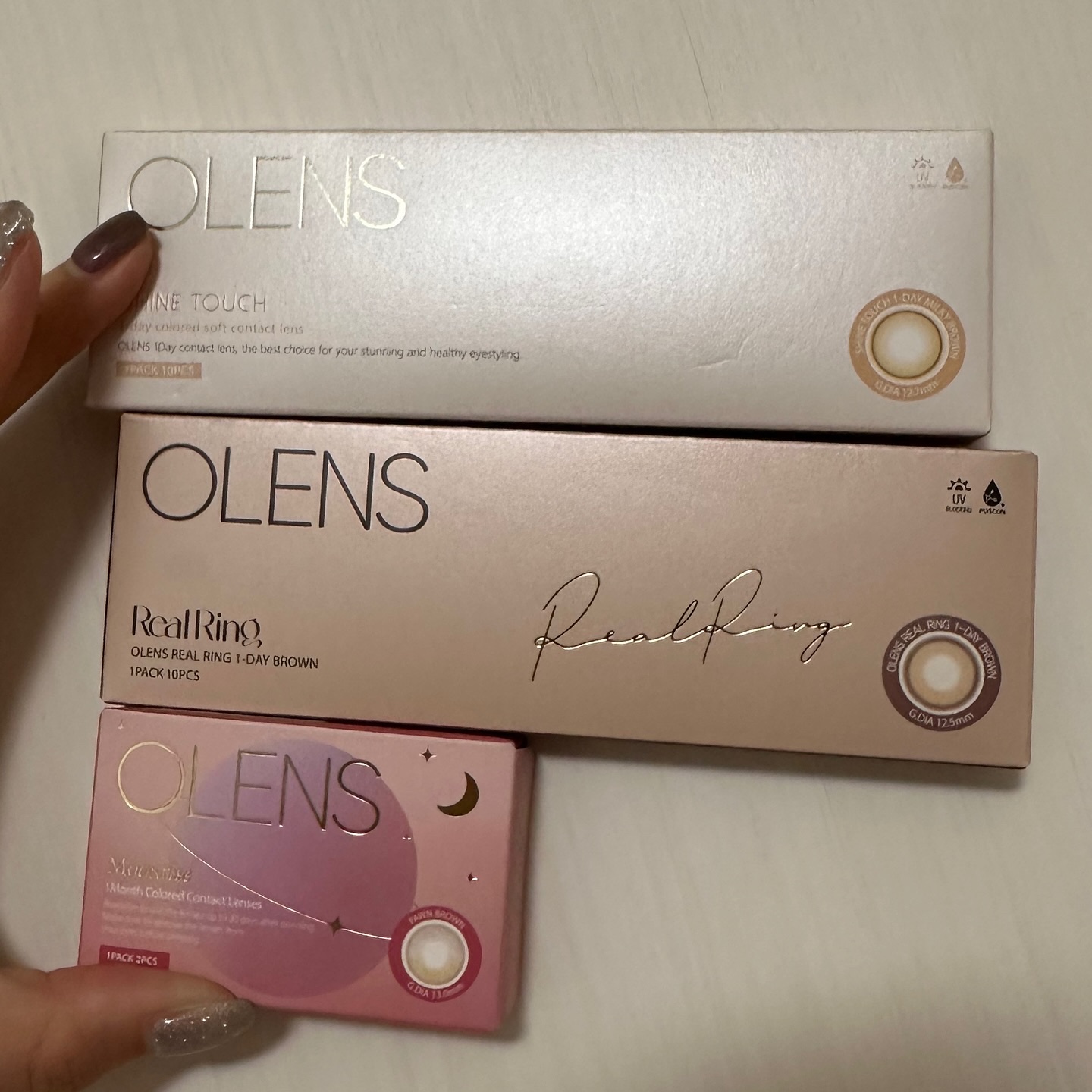 ムーンライズデュー/OLENS/１ヶ月（１MONTH）カラコンを使ったクチコミ（3枚目）