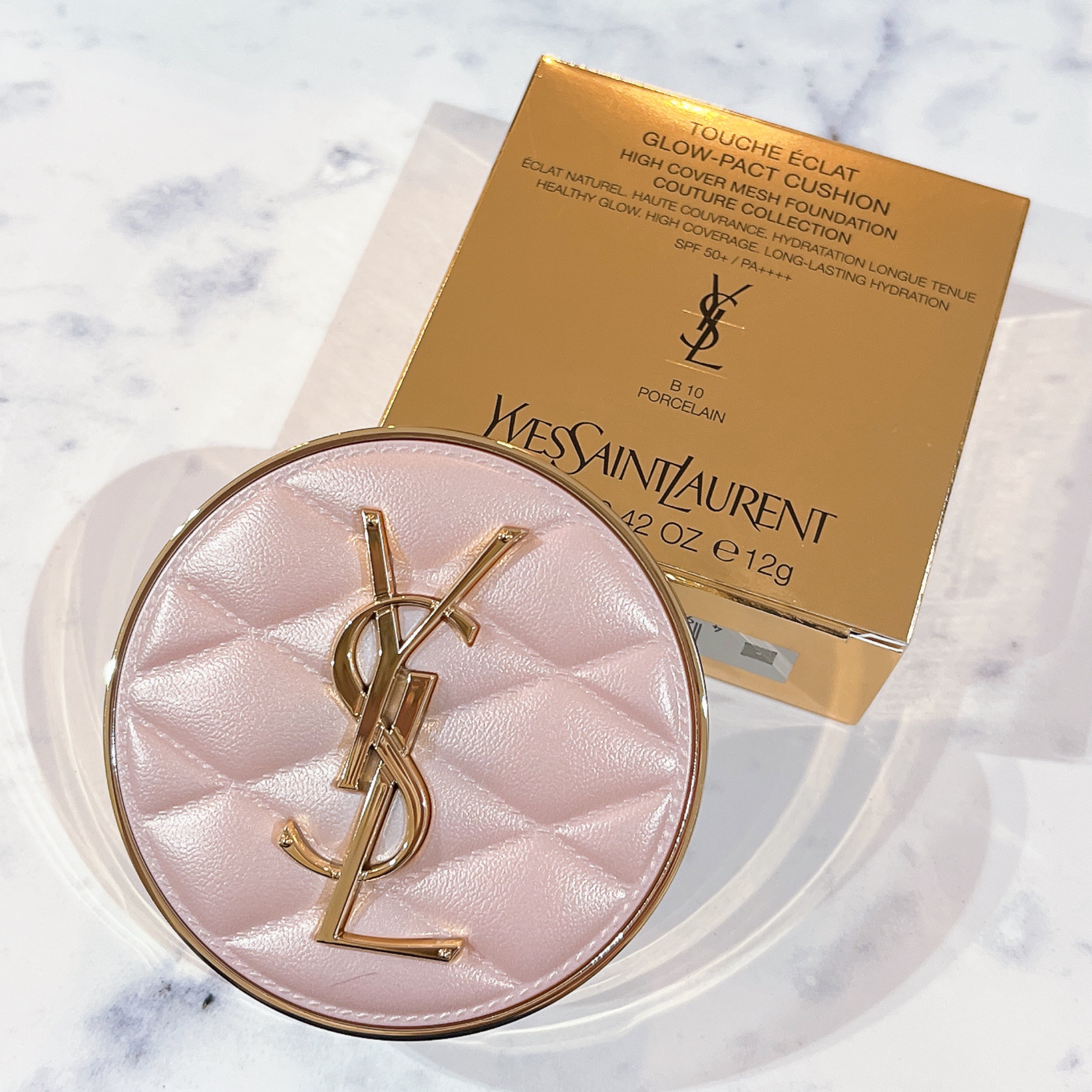 ラディアント タッチ グロウパクト B10＜コレクター＞/YVES SAINT LAURENT BEAUTE/クッションファンデーションを使ったクチコミ（1枚目）