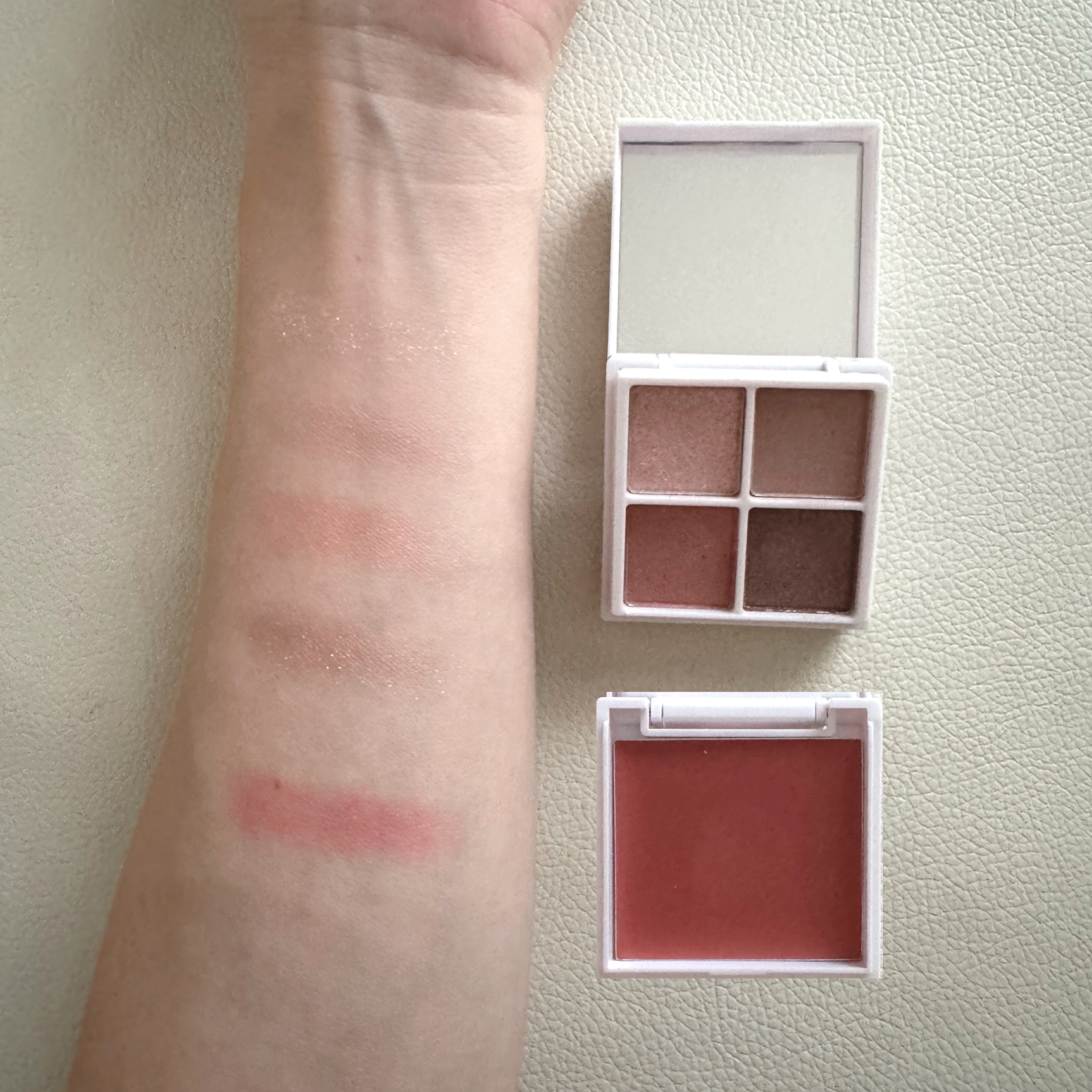 アイデイト ミニマルパレット 02/IDATE/ジェル・クリームアイシャドウを使ったクチコミ（2枚目）