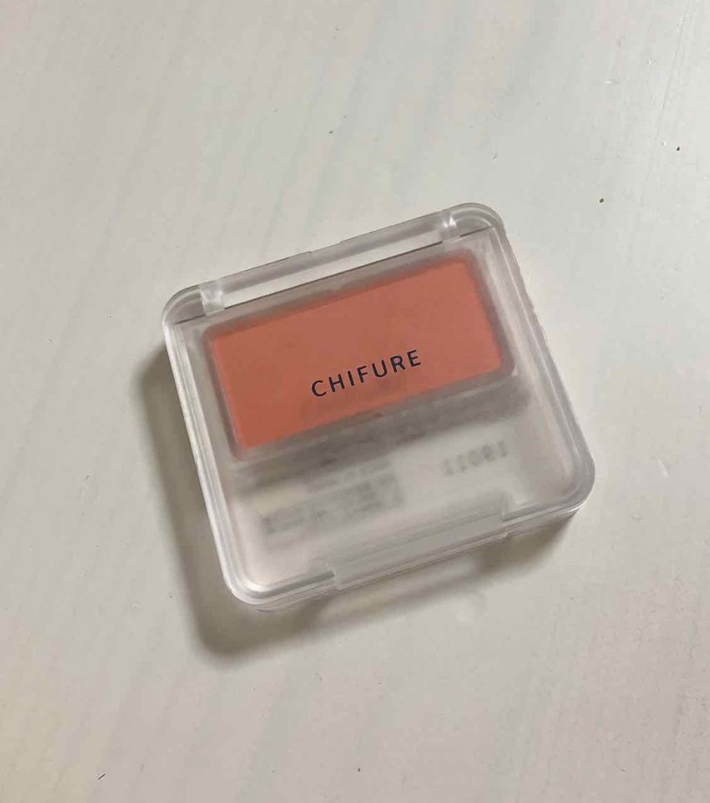 チーク カラー(ブラシ付)/ちふれ/パウダーチークを使ったクチコミ(1枚目)