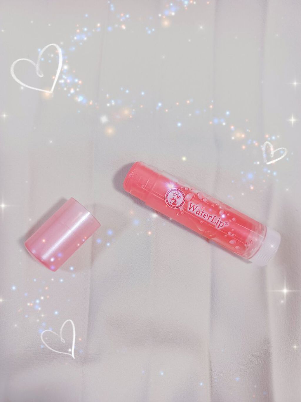 ウォーターリップ ほんのり色つき/メンソレータム/リップクリームを使ったクチコミ（1枚目）