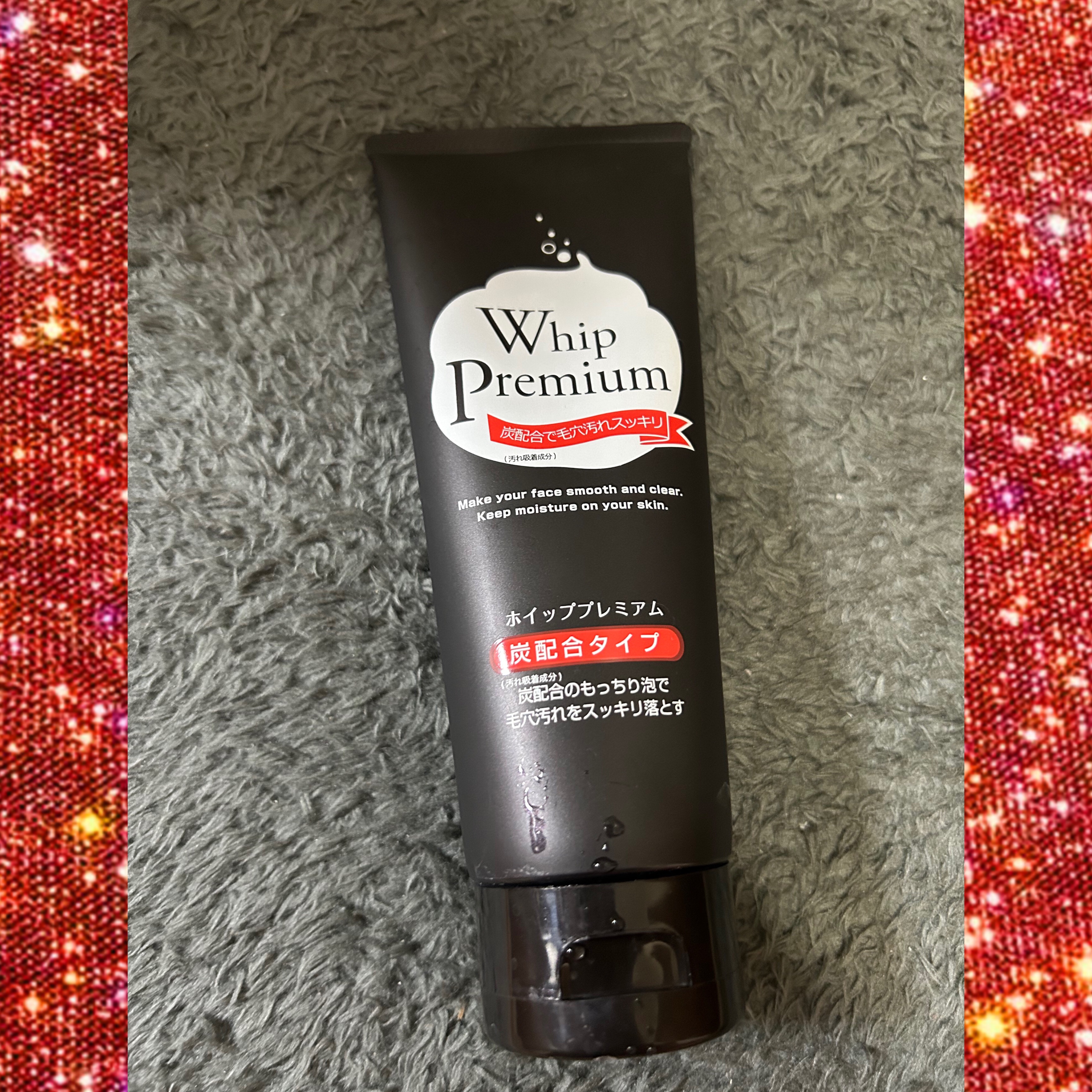 ホイッププレミアム炭配合タイプ/サンソフィア/洗顔フォームを使ったクチコミ（1枚目）