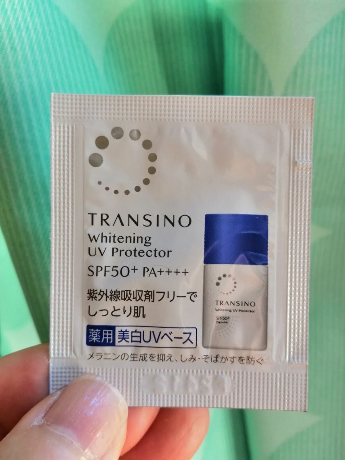 薬用ホワイトニングUVプロテクター/トランシーノ/日焼け止めミルクを使ったクチコミ(1枚目)