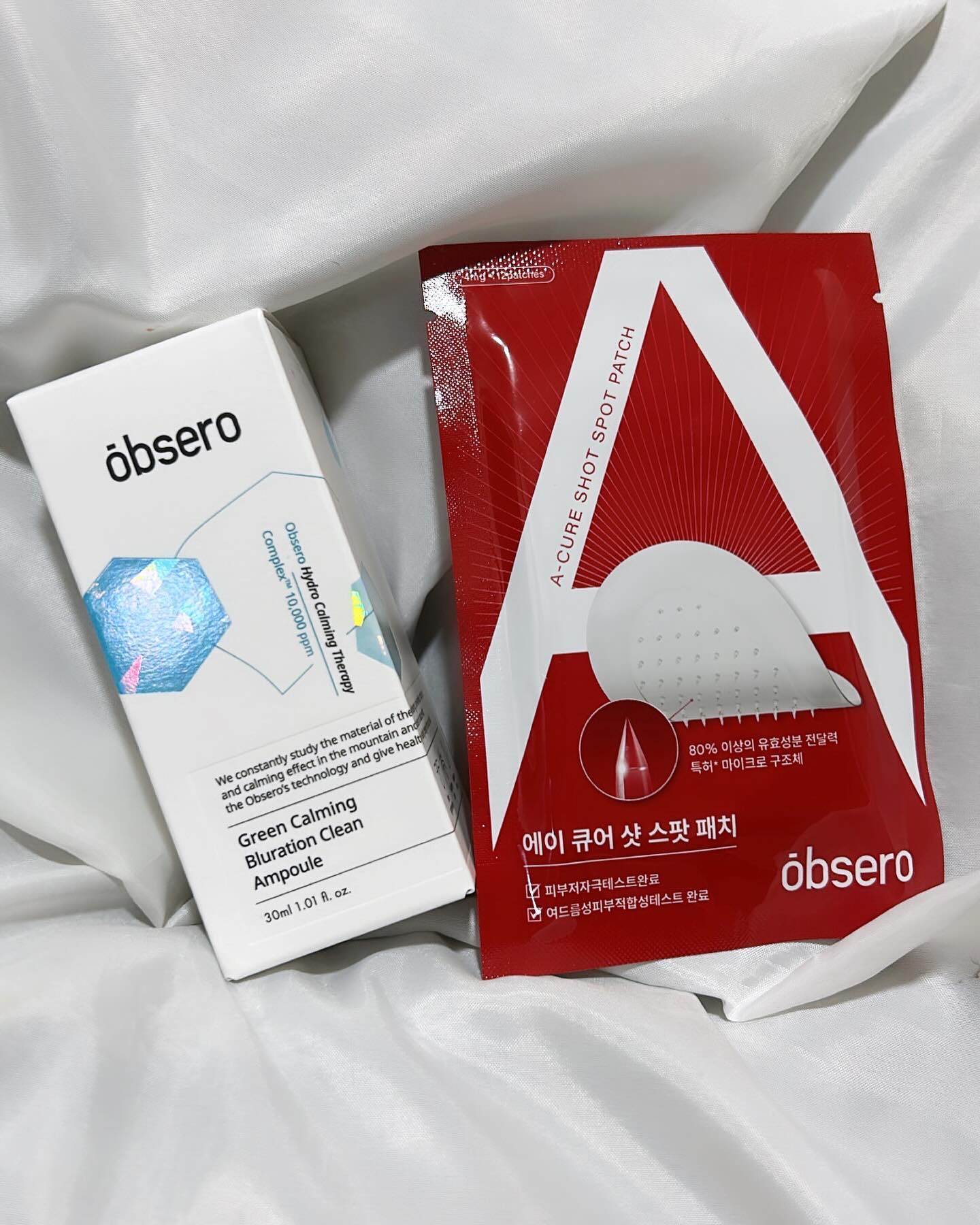 エーキュアショットスポットパッチ/obsero/にきびパッチを使ったクチコミ（1枚目）