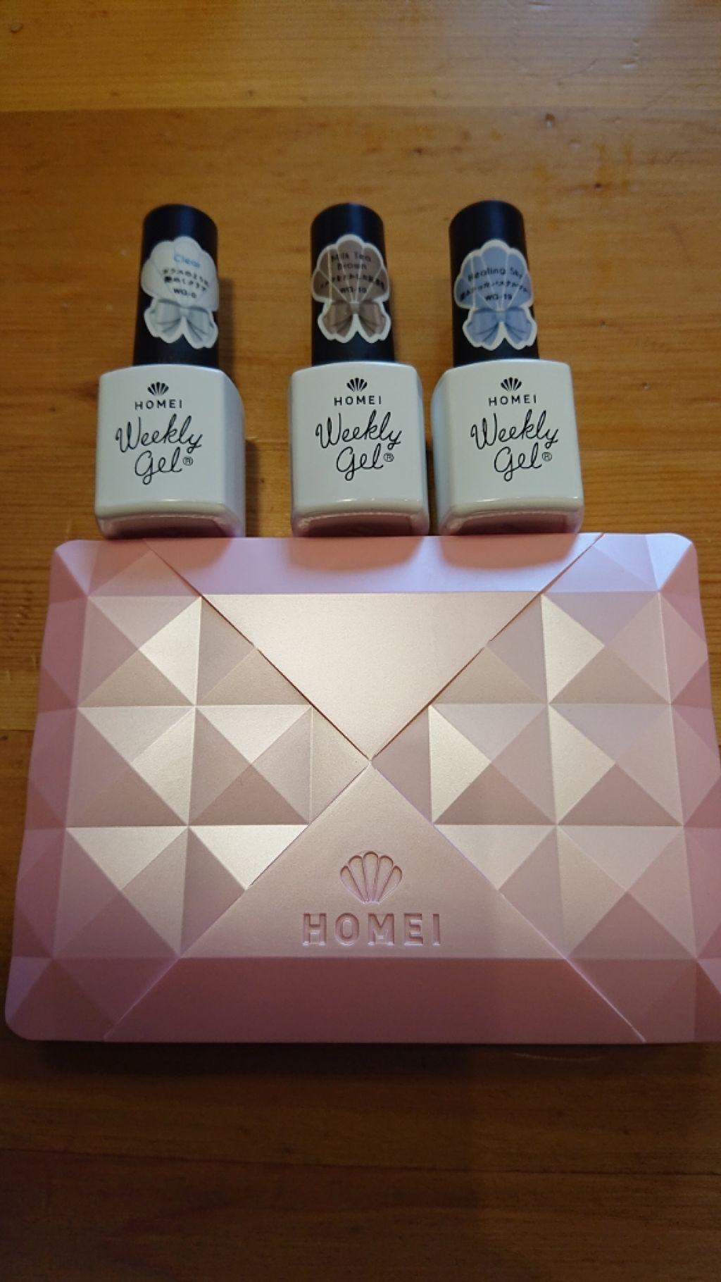 ウィークリージェル/HOMEI/ジェルネイルを使ったクチコミ（1枚目）