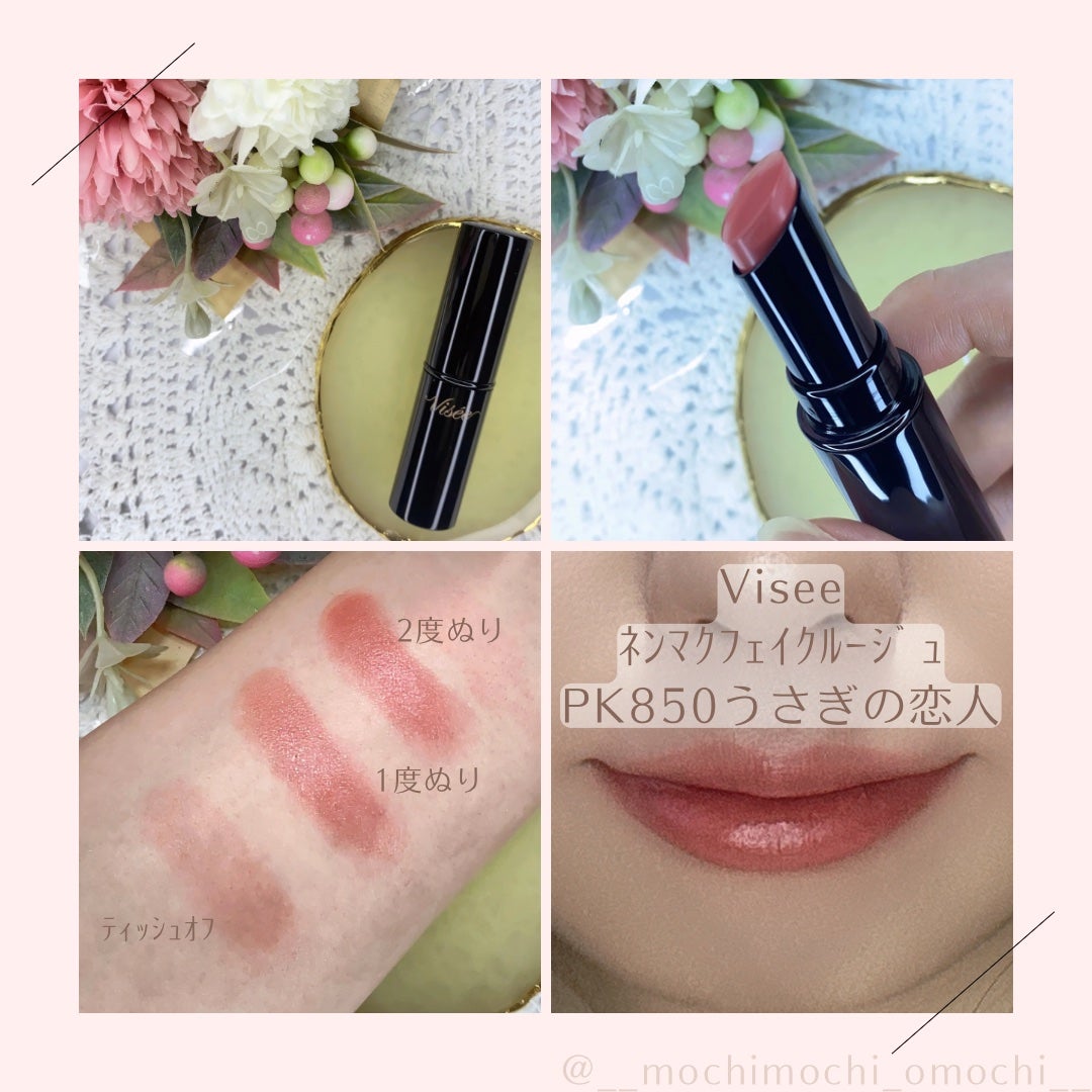 ネンマクフェイク ルージュ/Visée/口紅を使ったクチコミ(2枚目)