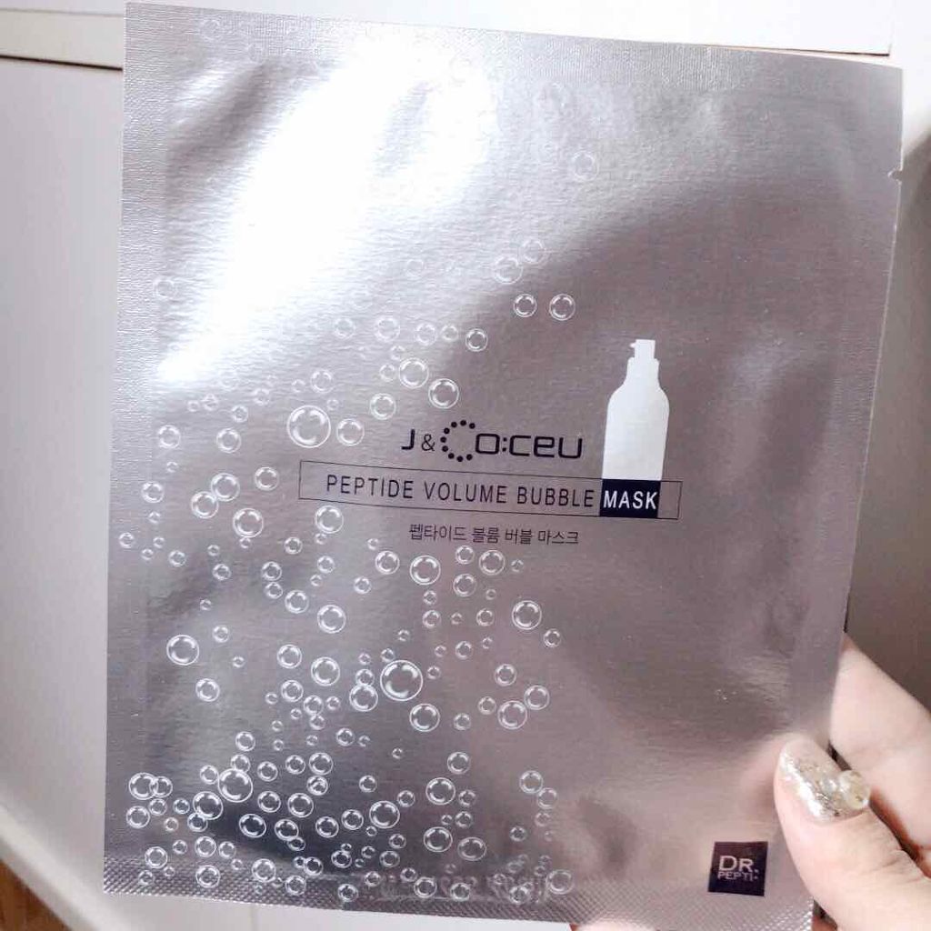 PEPTIDE VOLUME BUBBLE MASK/DR.PEPTI/シートマスク・パックを使ったクチコミ（1枚目）
