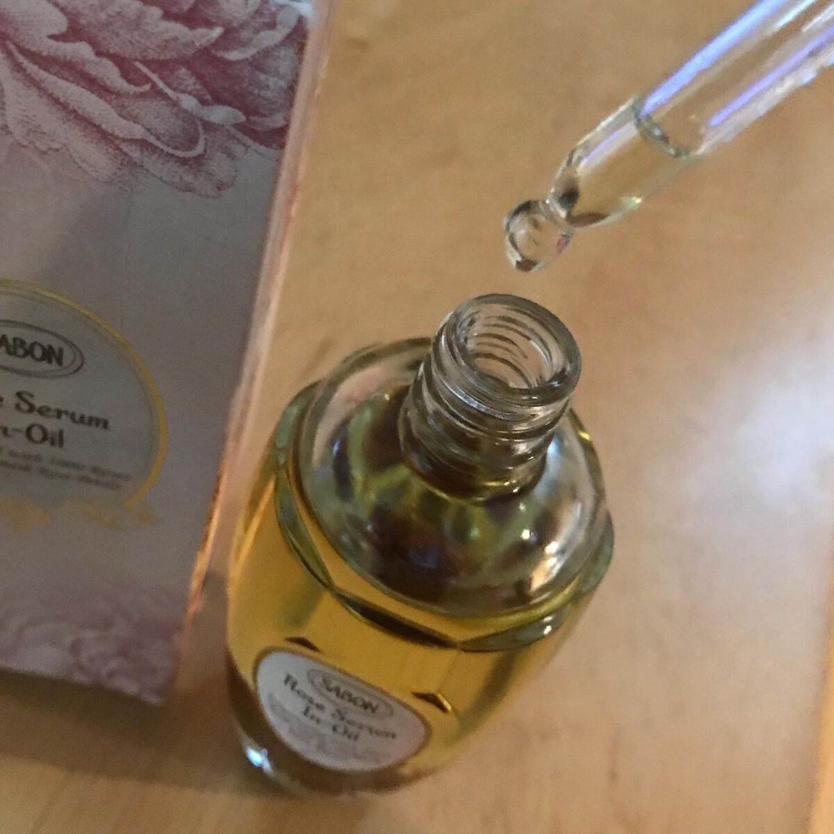 ローズセラムインオイル/SABON/フェイスオイルを使ったクチコミ(3枚目)