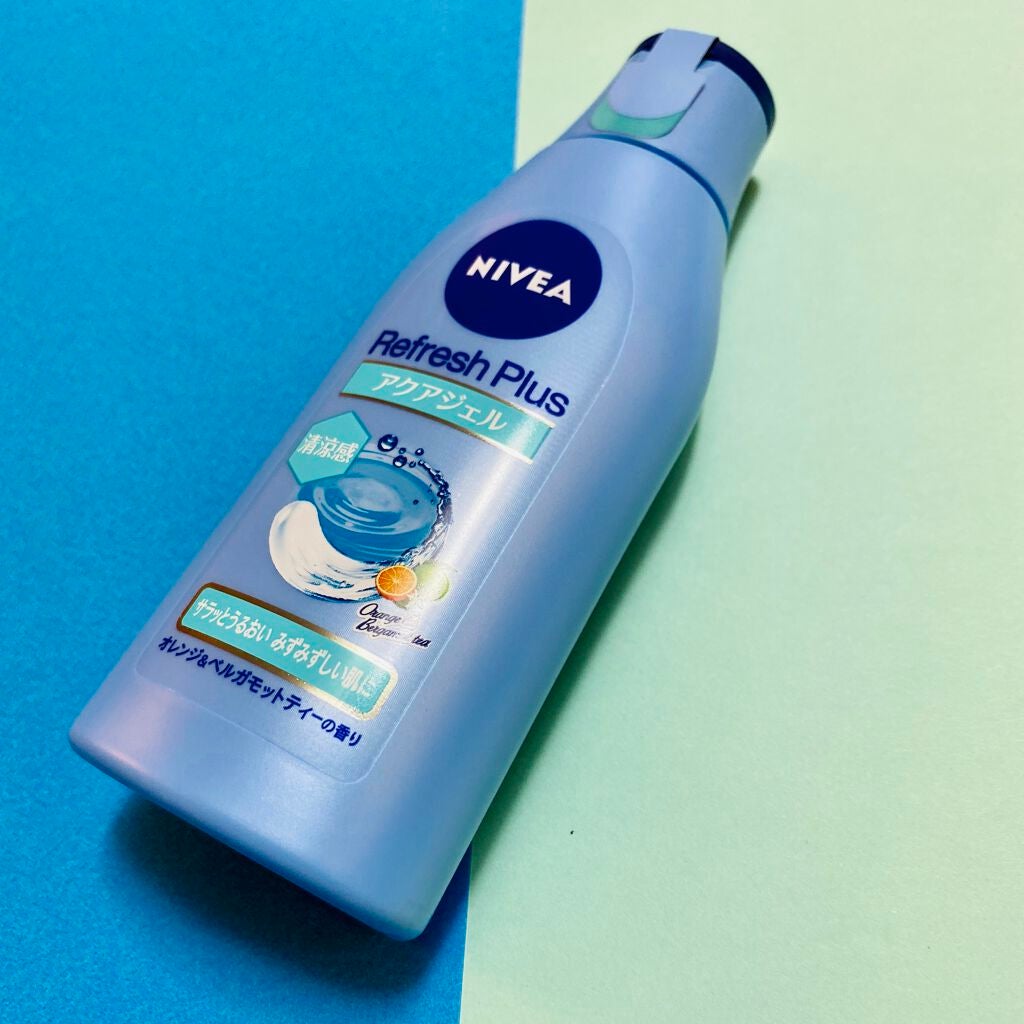 ニベア リフレッシュプラス アクアモイスチャー ボディジェル/ニベア/ボディローションを使ったクチコミ(4枚目)