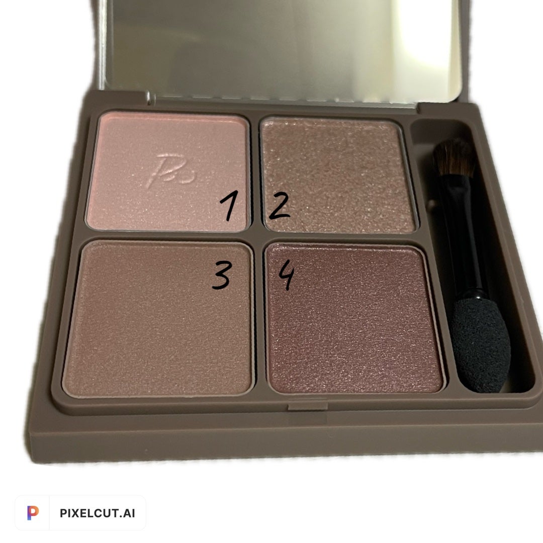 インザミラーアイパレット/Ririmew/アイシャドウパレットを使ったクチコミ(2枚目)