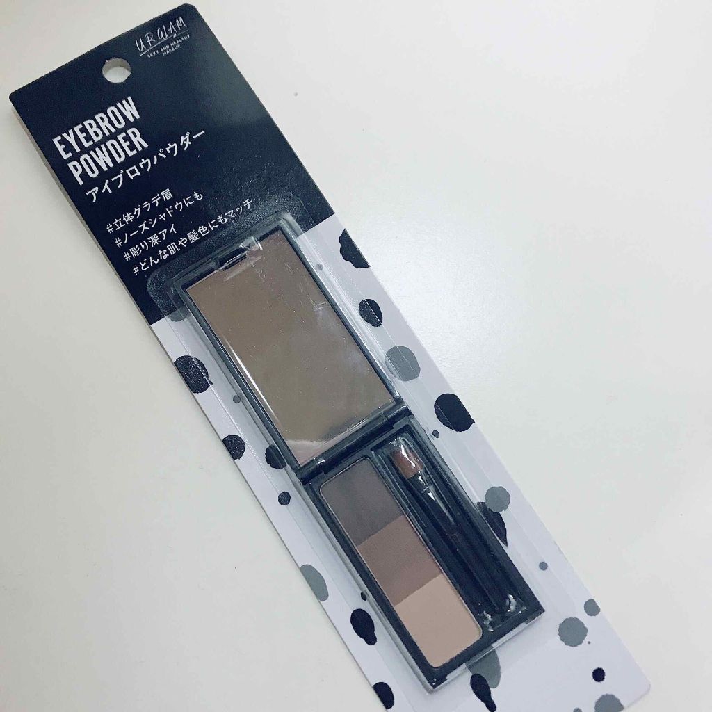 UR GLAM　EYEBROW POWDER/U R GLAM/パウダーアイブロウを使ったクチコミ（1枚目）